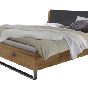 Łóżko dwuosobowe drewniane