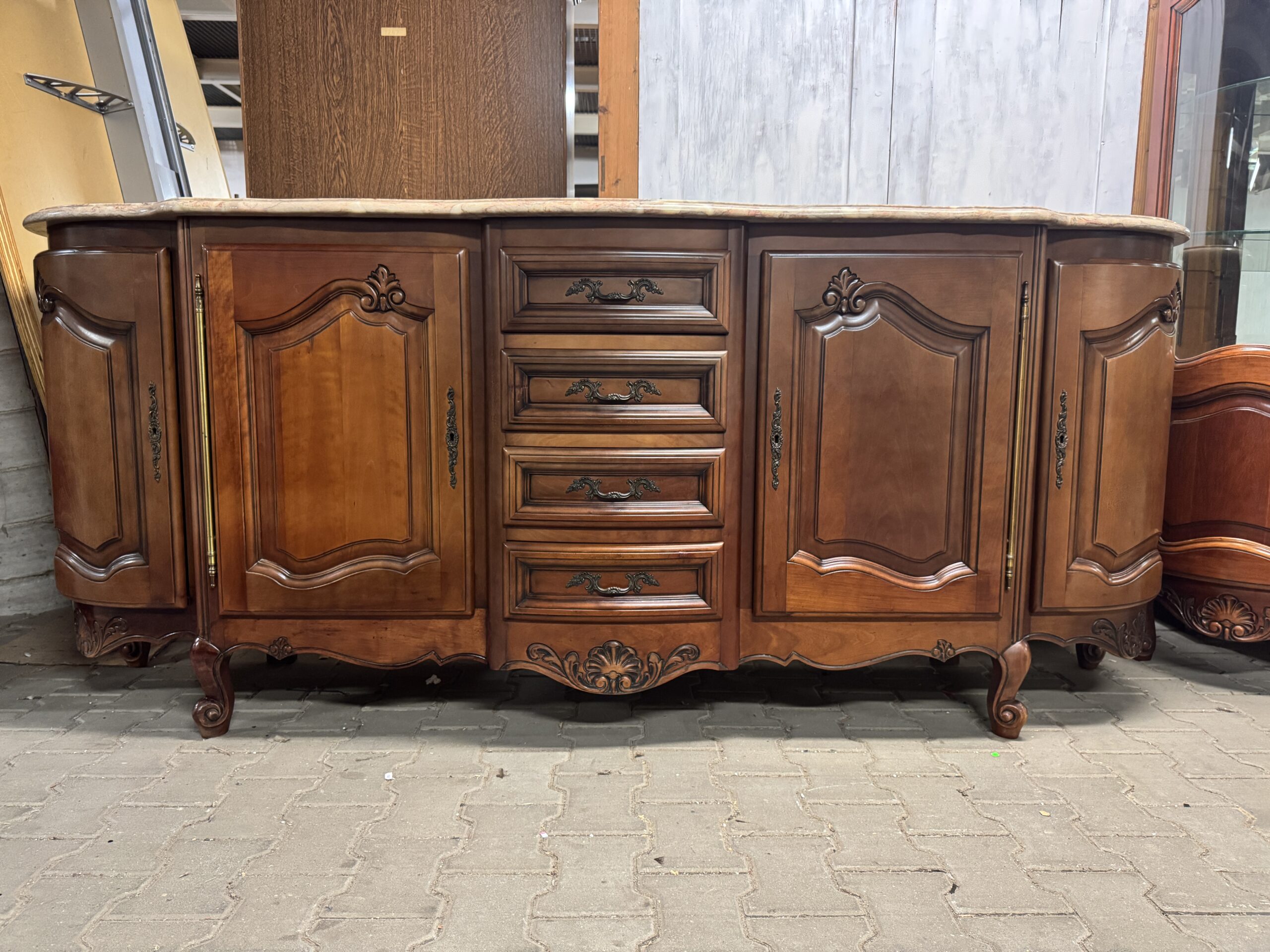 IMG_6236 Komoda z blatem marmurowym Ludwik