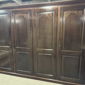 Szafa czterodrzwiowa drewniana