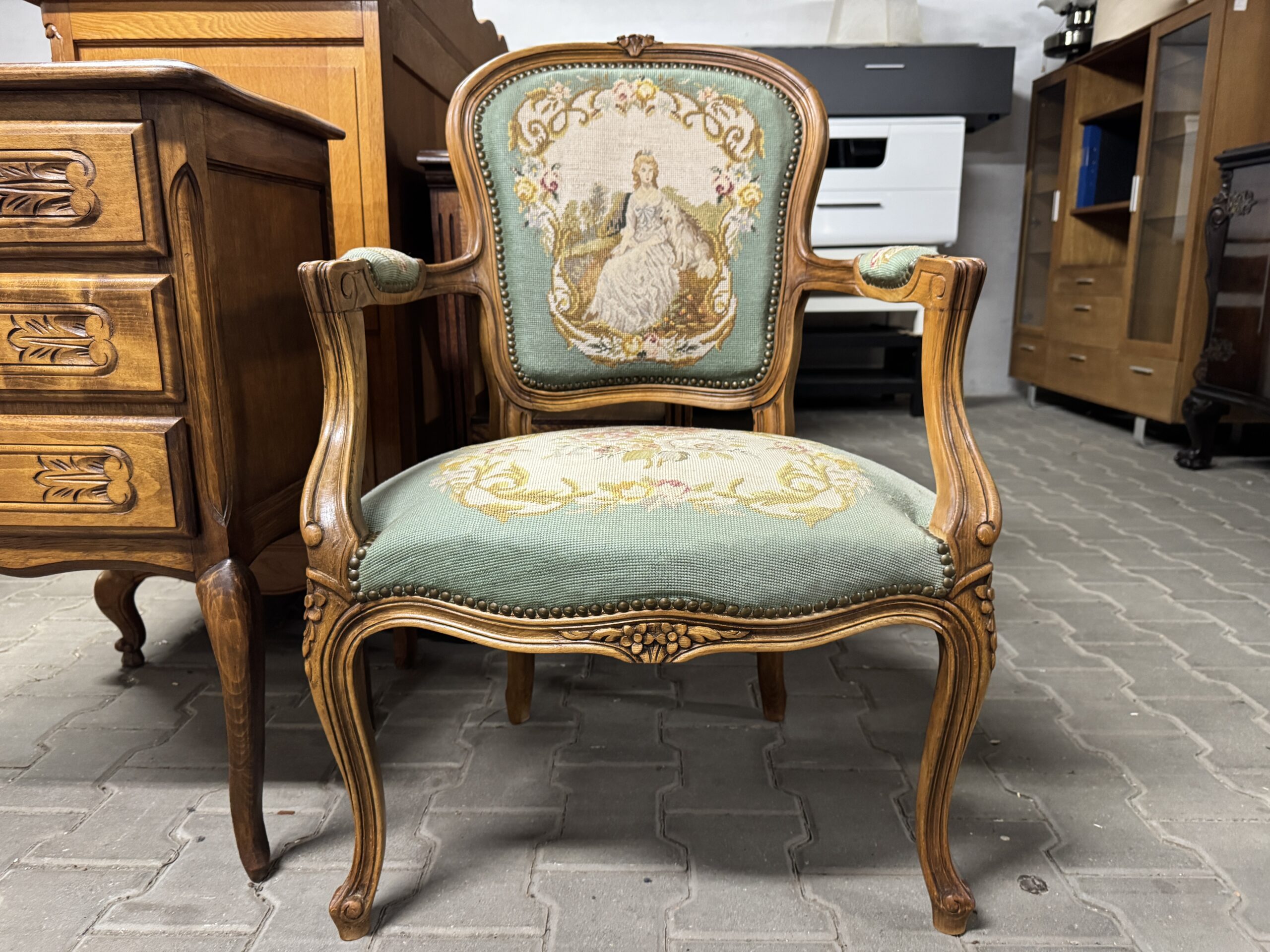 IMG_2117 Fotel w stylu ludwikowskim